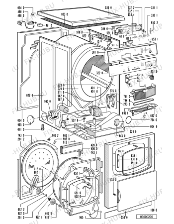 Схема №1 ADORINA TE (147)-CH с изображением Декоративная панель для сушилки Whirlpool 481245219752