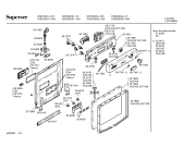 Схема №4 DRS100 с изображением Передняя панель для посудомоечной машины Bosch 00232451