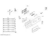 Схема №4 WAA24261NL с изображением Панель управления для стиралки Bosch 00673895