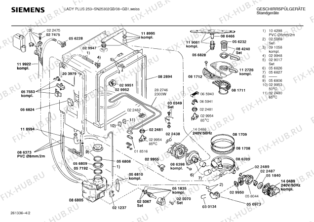 Схема №4 SMI5022GB SMI5022 с изображением Переключатель режимов для электропосудомоечной машины Bosch 00057860