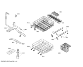 Схема №6 SRS55M02EU с изображением Кнопка для посудомойки Bosch 00603429