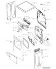 Схема №2 AWZ 3795 с изображением Декоративная панель для сушильной машины Whirlpool 481245215477