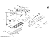 Схема №4 HSG727155M Bosch с изображением Панель управления для духового шкафа Bosch 00711166