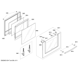 Схема №11 HBL5750UC с изображением Декоративная рамка для электропечи Bosch 00144787