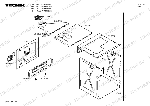 Схема №4 HB4TI40 с изображением Переключатель для плиты (духовки) Bosch 00173462