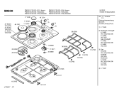 Схема №2 PMD611CEU Bosch с изображением Варочная панель для духового шкафа Bosch 00219233