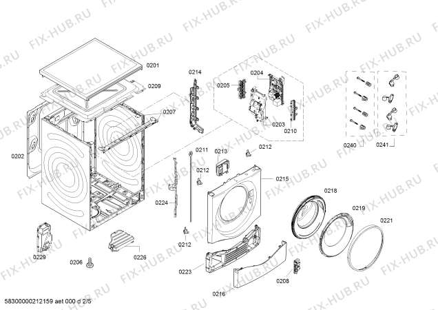 Схема №5 WAU28766HW с изображением Набор роликов для стиралки Bosch 00777341