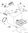 Схема №1 FYB462N с изображением Тэн для духового шкафа Zanussi 3570736011