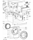 Схема №2 AWOE 8129/-30 с изображением Блок управления для стиральной машины Whirlpool 480111103449