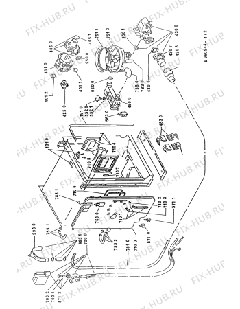 Схема №4 ADG 952/1 X с изображением Фильтр для посудомойки Whirlpool 481948058116
