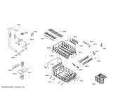 Схема №6 SPU85M15DE Exclusiv, Made in Germany с изображением Передняя панель для посудомойки Bosch 00744742