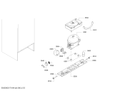 Схема №5 KGN36XW20R с изображением Инструкция по эксплуатации для холодильной камеры Bosch 00759074