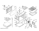 Схема №5 HLN444020E с изображением Стеклокерамика для плиты (духовки) Bosch 00246508