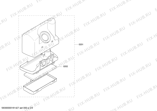 Взрыв-схема пылесоса Bosch BSGL3228IL Bosch GL-30 2200W - Схема узла 02