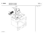 Схема №6 HBN245AEU с изображением Направляющая для плиты (духовки) Bosch 00151508
