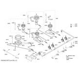 Схема №2 T2594N0NL Neff с изображением Включатель поджига для плиты (духовки) Bosch 00428797