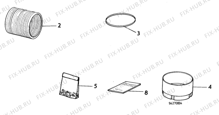 Взрыв-схема комплектующей Unknown QC704K - Схема узла H70 Motor case, Electronic, Extra C
