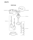 Схема №4 F5097020(P) с изображением Вставка (терка), диск, насадка Krups MS-5775305