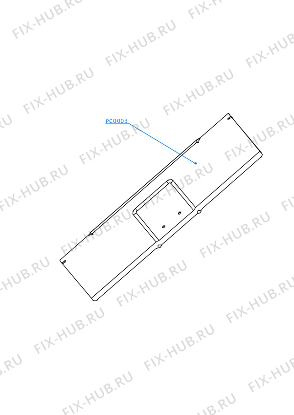 Большое фото - Другое для холодильника Electrolux 1053102610 в гипермаркете Fix-Hub