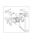Схема №3 031236A15192 - C36AW с изображением Декоративная панель для электросушки Whirlpool 482000007841