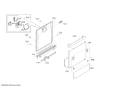 Схема №9 DI260110CN с изображением Ручка для посудомоечной машины Bosch 12009212