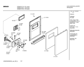 Схема №6 SRS84T02 Exclusiv с изображением Передняя панель для посудомойки Bosch 00439116