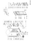 Схема №1 KRA 3462 PLUS с изображением Часть корпуса для холодильника Whirlpool 480131100464