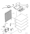 Схема №1 A1283GS7 с изображением Всякое для холодильной камеры Aeg 2260613167