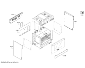 Схема №10 PRD366GHU с изображением Декоративная панель для духового шкафа Bosch 00684269