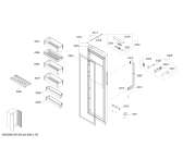 Схема №6 KAD92S21TI CN FRFC Domestic с изображением Дверь для холодильника Bosch 00717925