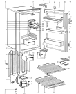 Схема №1 RF17060 (F008723) с изображением Преобразователь для холодильной камеры Indesit C00133145