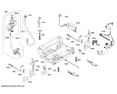 Схема №6 SMVATE02NL с изображением Передняя панель для посудомоечной машины Bosch 00673363
