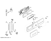 Схема №4 WM10E460PL E 10.46 с изображением Панель управления для стиралки Siemens 00449645