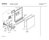 Схема №6 SE34698 Extraklasse с изображением Передняя панель для посудомоечной машины Siemens 00358059