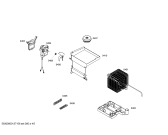 Схема №4 KDN40A73NE с изображением Дверь морозильной камеры для холодильной камеры Bosch 00682605