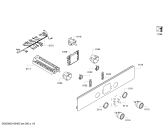 Схема №6 FRMA901 с изображением Панель управления для электропечи Bosch 00705353