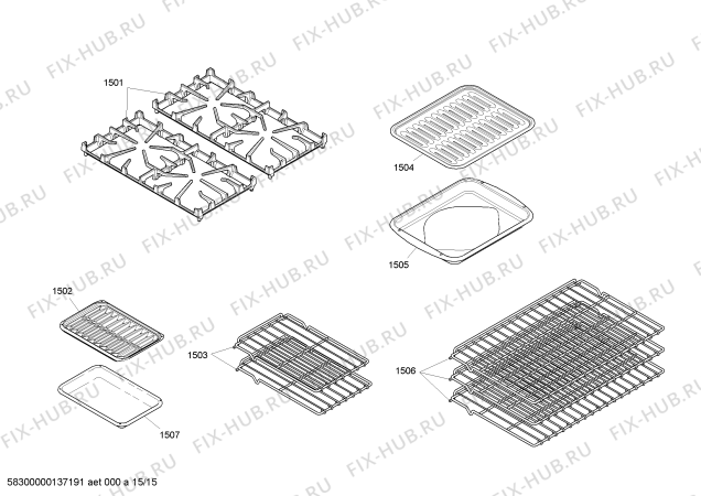Схема №15 P364GLCLP с изображением Программатор для плиты (духовки) Bosch 00600335