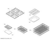 Схема №15 PRL304EH с изображением Пружина для плиты (духовки) Bosch 00607748