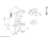 Схема №4 P1KNB3910B с изображением Дверь для холодильника Bosch 00249826