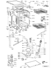 Схема №2 ADP Rainbow 05 с изображением Панель для электропосудомоечной машины Whirlpool 481245372771