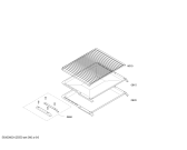 Схема №6 3HT668XP с изображением Фронтальное стекло для плиты (духовки) Bosch 00479271