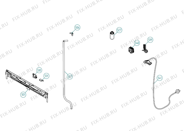 Взрыв-схема стиральной машины Gorenje T3000Ki SE   -Grey interface #92050890 (340197, TD60.C) - Схема узла 05