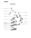 Схема №1 FV5676G0/23 с изображением Провод для электропарогенератора Tefal CS-10000340