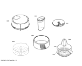 Схема №3 MCM2007 с изображением Центрифуга для отжима сока для электрокомбайна Bosch 00492024