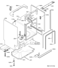 Схема №7 F45002W0 с изображением Блок управления для электропосудомоечной машины Aeg 973911513098005