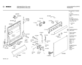 Схема №4 SMS4462GB с изображением Панель для посудомойки Bosch 00278184