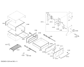 Схема №1 HWD302UC с изображением Панель для электропечи Bosch 00475437