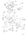 Схема №2 PTL 1061D с изображением Обшивка для стиральной машины Whirlpool 481010576875