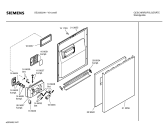 Схема №6 SE33234SK с изображением Передняя панель для посудомойки Siemens 00360230