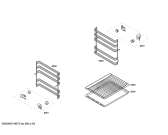 Схема №6 HP34W510J с изображением Планка для духового шкафа Siemens 00684996